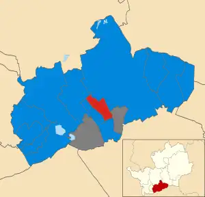 2008 results map