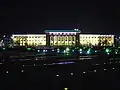 Night view of building along Youyi Road, 2004