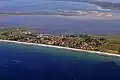 Aerial view of Hiddensee