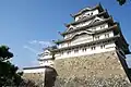 The keep as seen from within the inner circle (本丸, honmaru)