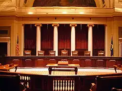 Supreme Court chamber