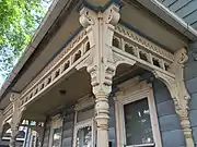 Façade detail, Lewisburg Historic District