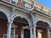 Façade detail, Lewisburg Historic District