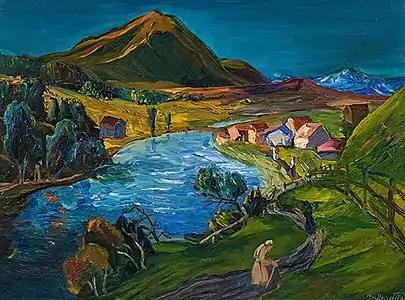 Landscape with an Inn