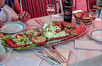 Mediterranean cuisine in Dalmatia, Croatia