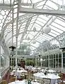 The interior of the conservatory