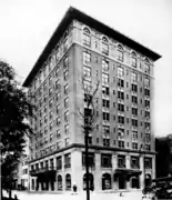 The Manger Building (the former Hotel Savannah), at 7 East Congress Street