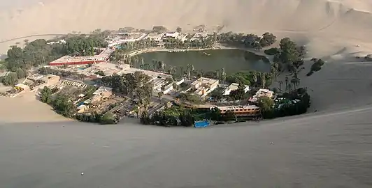 Huacachina in southwestern Peru