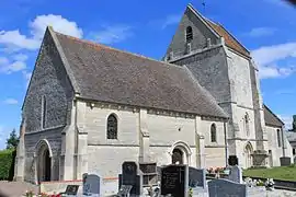 The church in Hubert-Folie