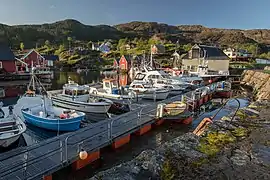 The harbour in Husevåg