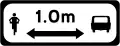 P 071aSafe Overtaking of Cyclists 1.0m