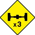 W 117Prohibited Number of Axles