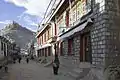 A street in Gyantse old town