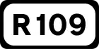 R109 road shield}}