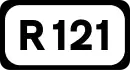 R121 road shield}}