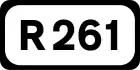 R261 road shield}}