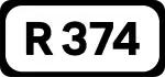 R374 road shield}}