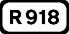 R918 road shield}}