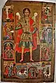 An icon of Archangel Michael from Šariš Museum Bardejov