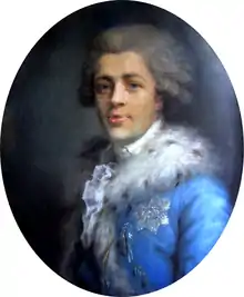 Anna Rajecka, Portrait of Ignacy Potocki, 1784