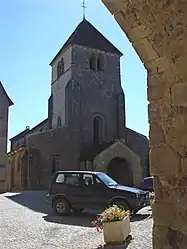 The church in Issy-l'Évêque