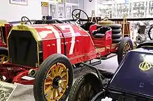 1907 Itala G.P. race car with 14.75 liter (900 cubic-inch) engine