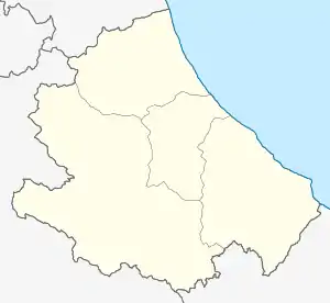 Pescara is located in Abruzzo