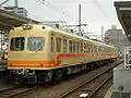 An Iyotetsu 800 series train in March 2008