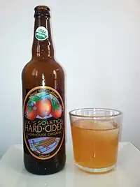 Image 8A hard cider produced in Michigan, U.S. (from List of alcoholic drinks)