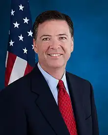 7th Director of the Federal Bureau of Investigation, James Comey (Class of 1982)