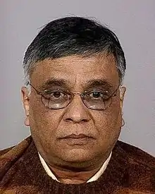 Patel's mugshot