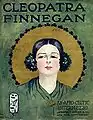 Sheet music cover for "Cleopatra Finnegan – an Afro-Celtic intermezzo"