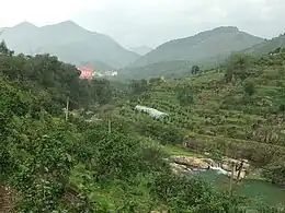 Jinxi Creek Valley west of Xiaoxi Town