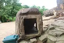 Sallekhana place for the monks at Udayagiri hills