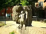 Kai Nielsen: Granite statue, Blågårds Plads, Copenhagen (1916)