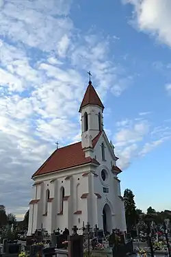 Cemetery chapel of the Zamoyski family at the parish cemetery