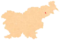 The location of the Municipality of Hajdina