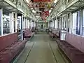 Interior of car in original condition