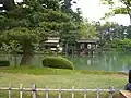 Uchihashi-tei Tea House, Kasumi Pond, early May.