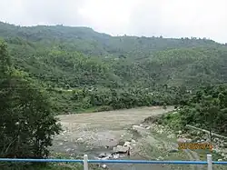 Meeting place of Hudi khola at Daroudi River