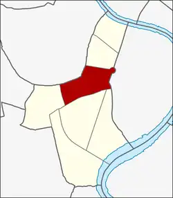 Location in Thon Buri District