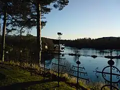 Klarälven seen from Ullerud Church, near Deje.