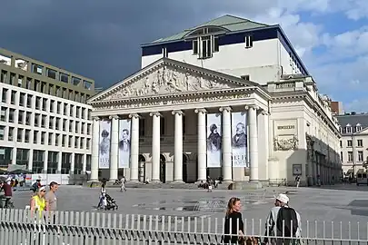 Royal Theatre of La Monnaie (Damesme, 1817–1822 and Poelaert, 1856)