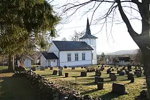 Konnerud old church, Drammen, Norway