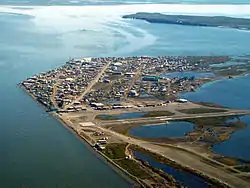 Aerial view of Kotzebue