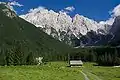 The Krnica Valley near Kranjska Gora