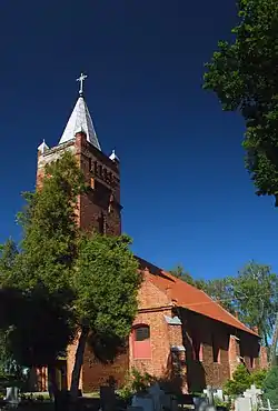 Saint Nicholas church in Królewo