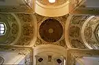 Ceiling of presbytery and transept