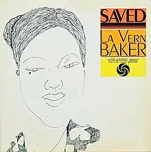 A line drawing cartoon of Baker's face