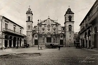 The Havana Cathedral, ca. 1920-1930